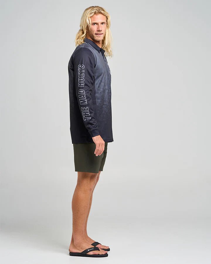 SAILOR ANCHOR | UPF 50+ FISHING JERSEY - Mad HueysH425M03001 - CHARCOAL - L
