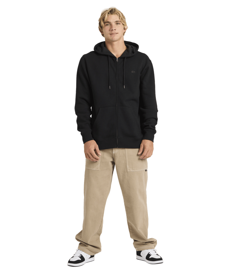 SALT WATER ZIP HOOD - Quiksilver25A481670-BLACK-XS