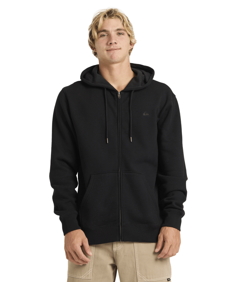SALT WATER ZIP HOOD - Quiksilver25A481670-BLACK-XS