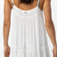 SALTWATER SOLIDS RILEE MINI COVERUP -ONeillSP2641602-VANILLA-XS