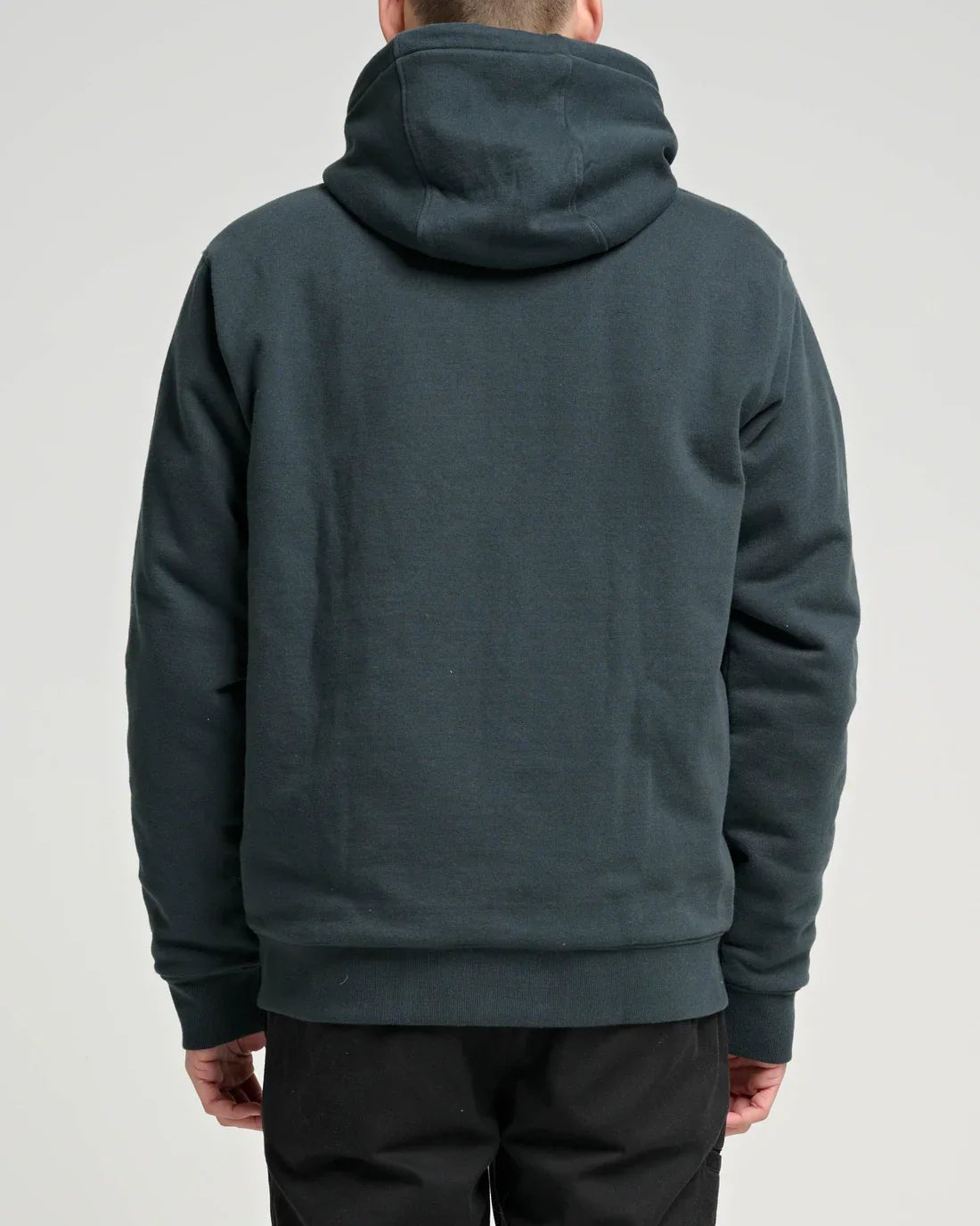 Salty Crew Anchor Quilted Zip Fleece - SaltyCrew194604332893 - Coal/Black - L