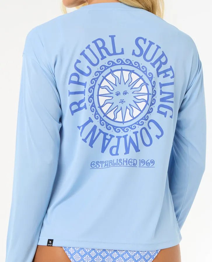 San Carlos Surf Lite LS - Rip Curl18EWRV - 1080 - Light Blue - S