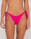 SANDALWOOD MIDI SIDE TIES BIKINI BOTTOM - RustySWL1544 - FUCHSIA - 8