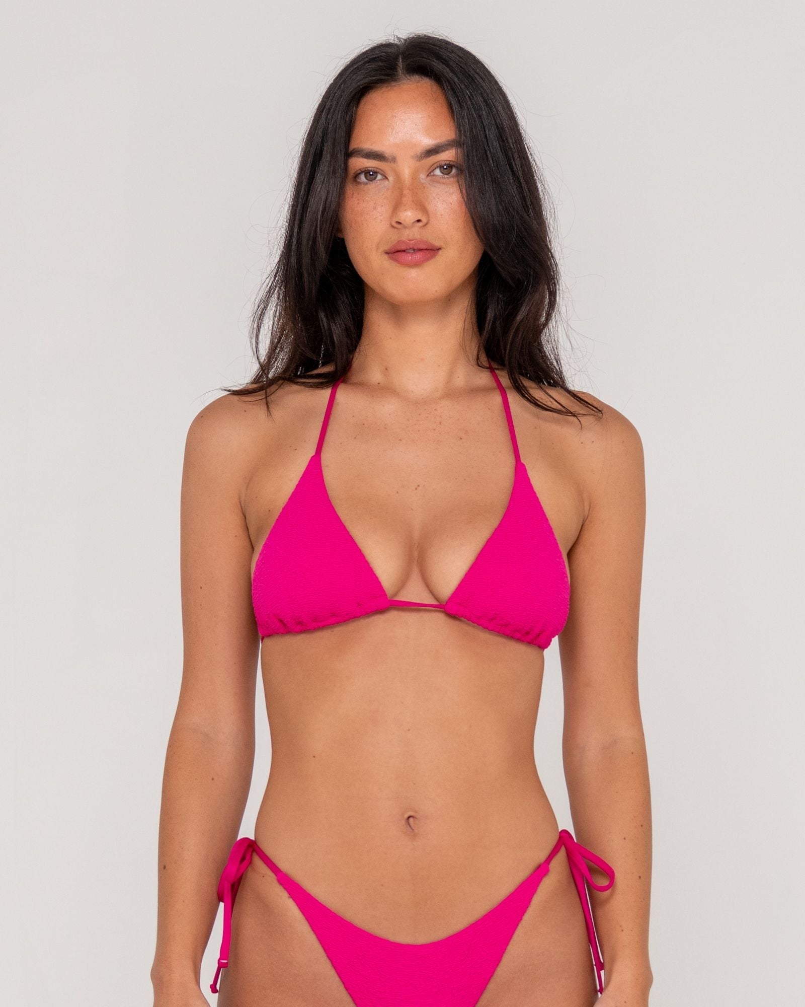 SANDALWOOD MULTIWAY BIKINI TOP - RustySWL1616 - FUCHSIA - 6