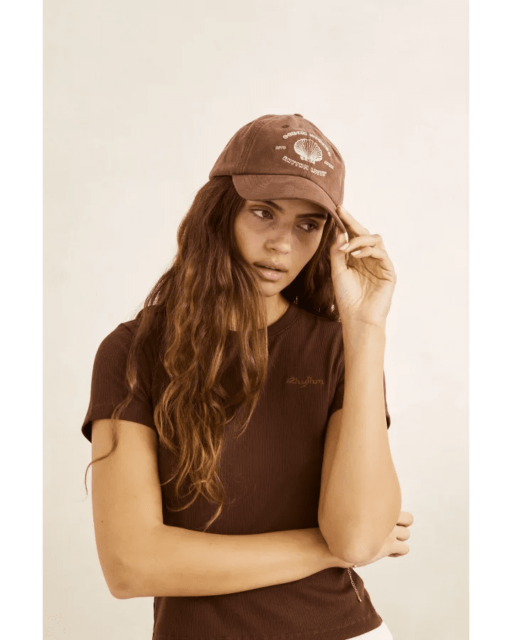 SANDY BEACH CAP -Rhythm0726W-HW02-CHOCOLATE-OS