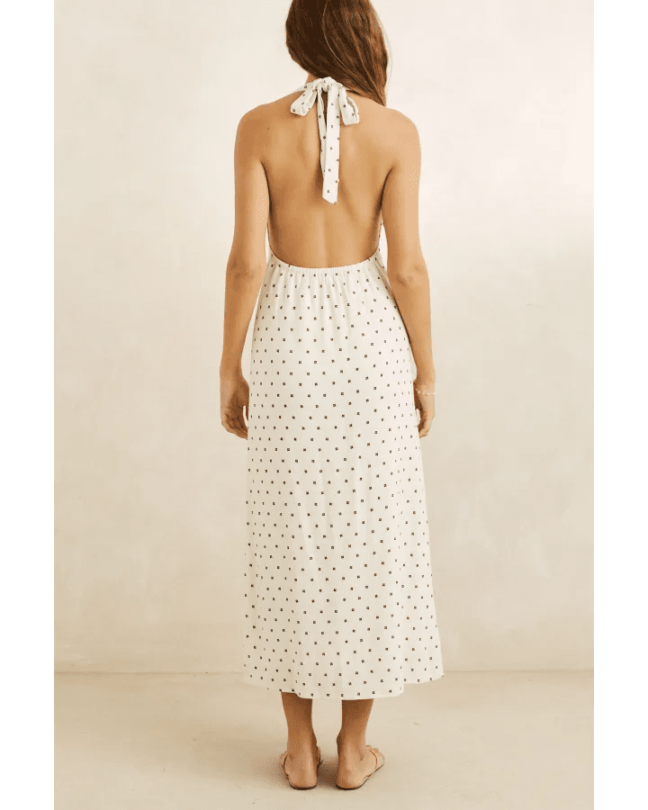 SANDY HALTER NECK MAXI DRESS -Rhythm0726W-DR14-CREAM-6