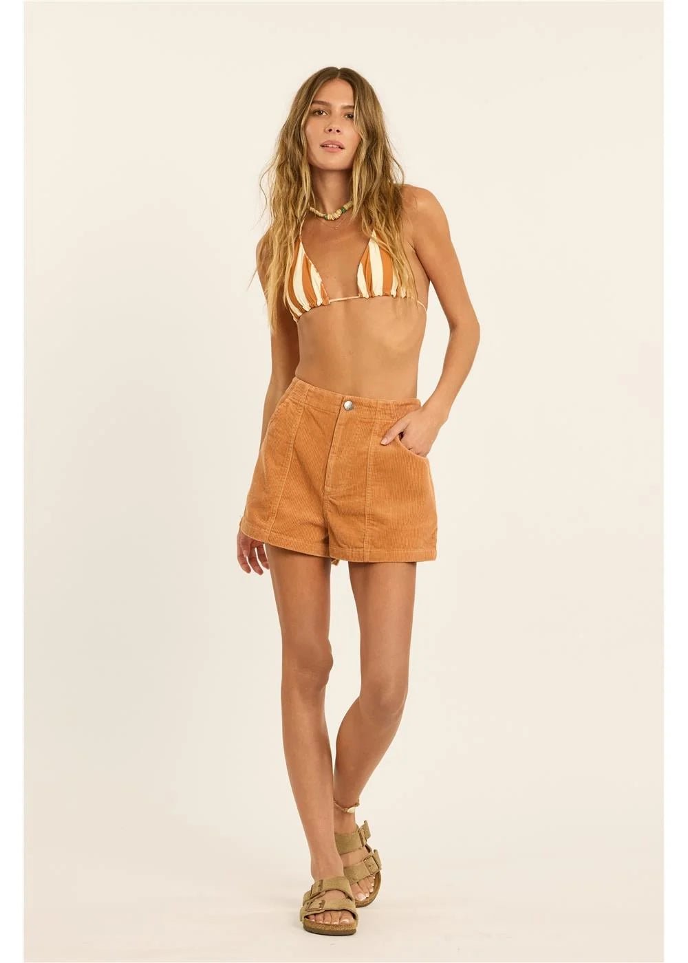 SANDY SHORES CORD SHORT -SisstrG2089SAN-HAZEL-XS