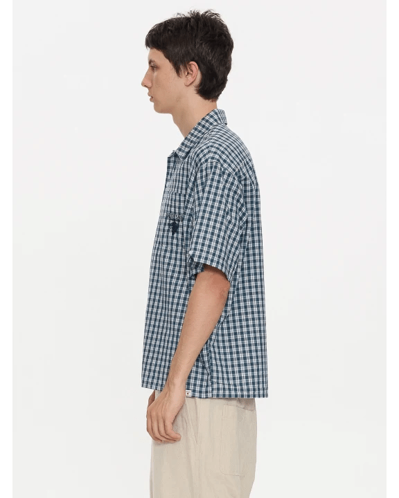 Satisfaction Short Sleeve Shirt - WorshipPS25-202E-DARKBLUE-XS