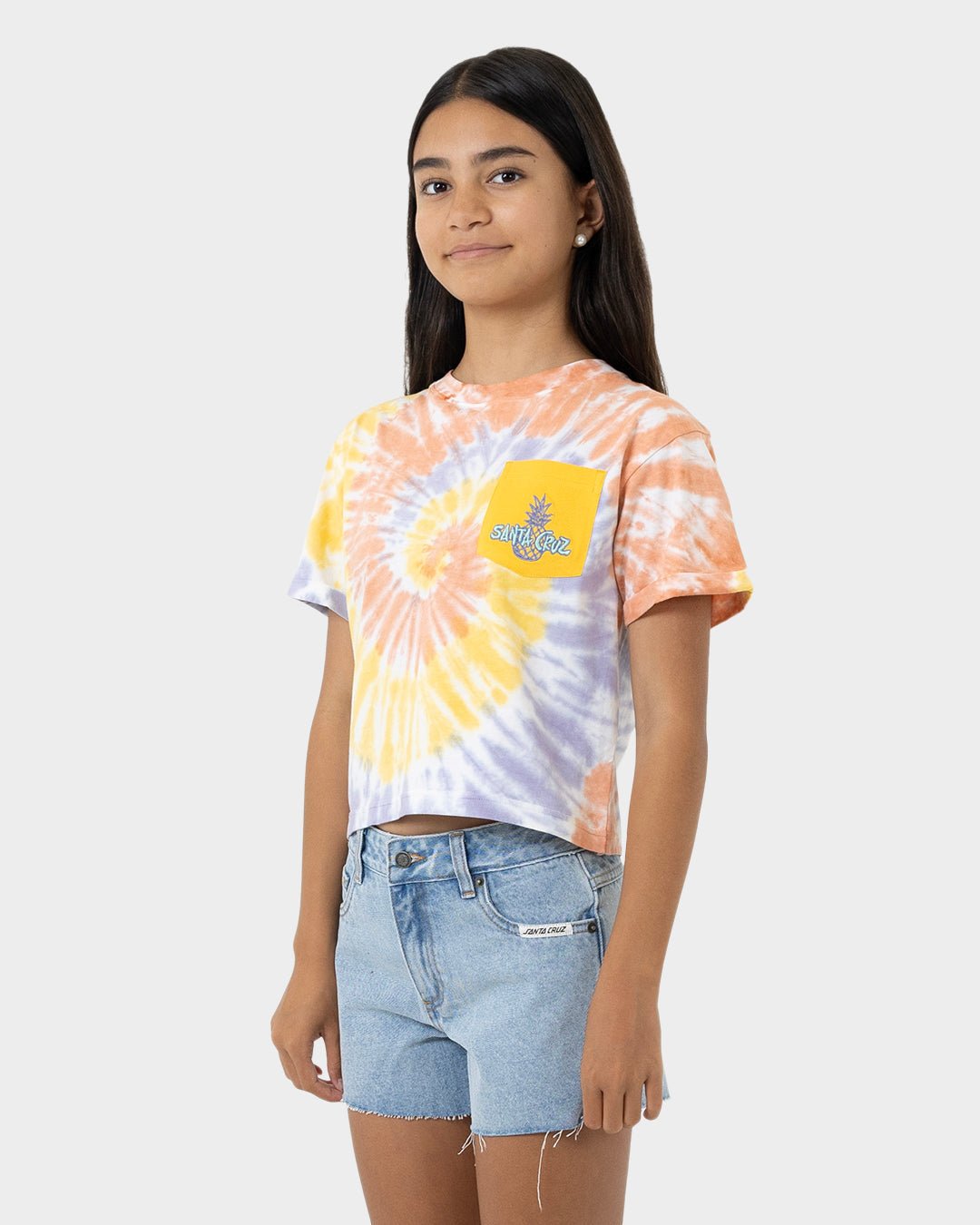 SC Tropic Pocket Tee - Santa CruzSG224 - SS04 - Gold Tie Dye - 10