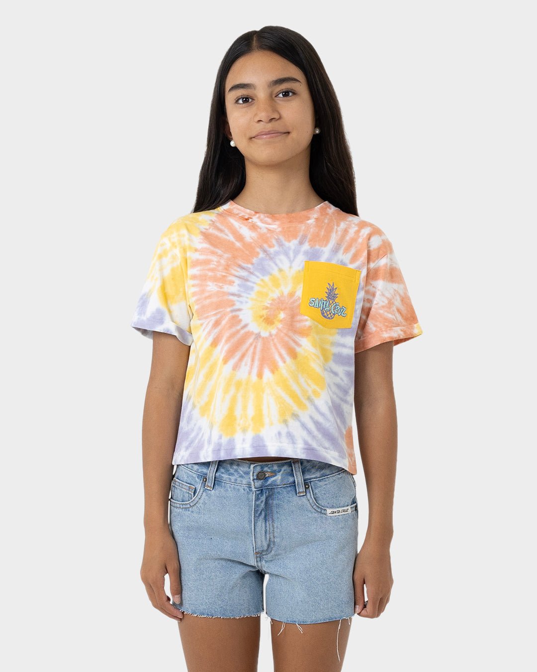 SC Tropic Pocket Tee - Santa CruzSG224 - SS04 - Gold Tie Dye - 10