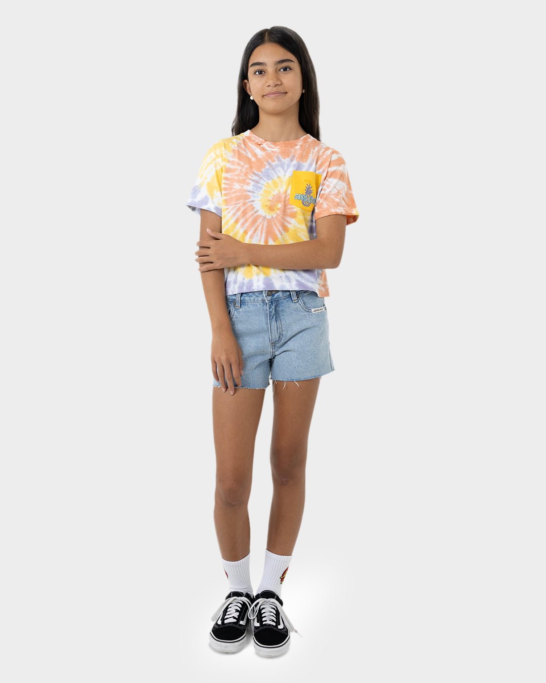 SC Tropic Pocket Tee - Santa CruzSG224 - SS04 - Gold Tie Dye - 10