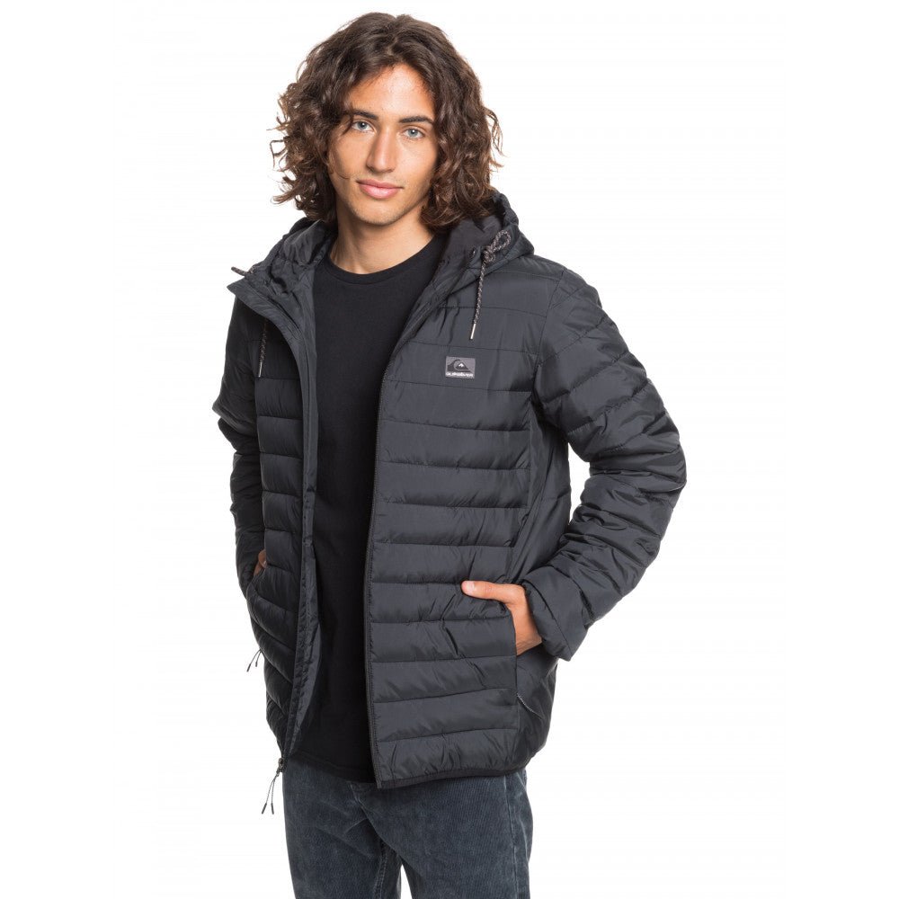 Scaly Hood Block Jacket - QuiksilverEQYJK03426-Black/Thyme-S