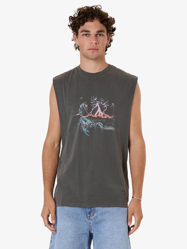 Scorpion Ridge Merch Fit Muscle - ThrillsSMU24 - 166BM - Merch Black - L