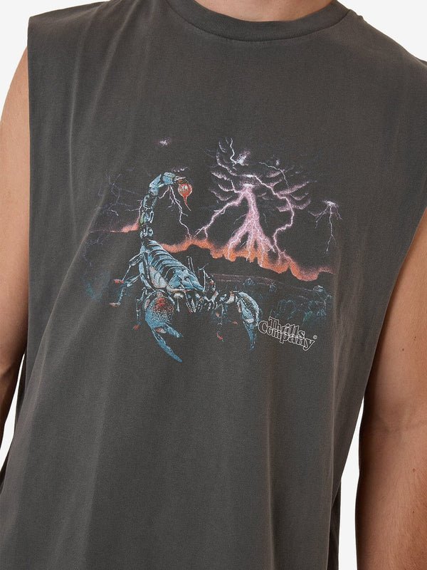 Scorpion Ridge Merch Fit Muscle - ThrillsSMU24 - 166BM - Merch Black - L