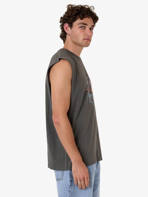 Scorpion Ridge Merch Fit Muscle - ThrillsSMU24 - 166BM - Merch Black - L