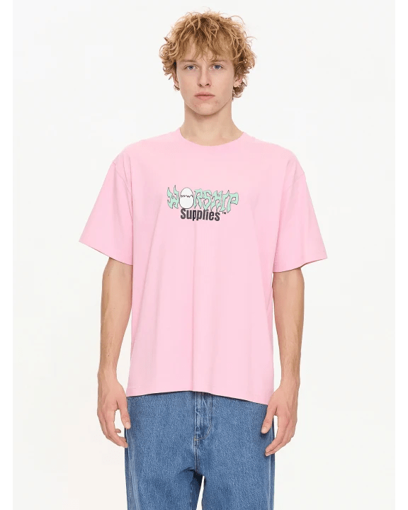 Scrambled Tee - WorshipPS25-120P-Flamingo-S