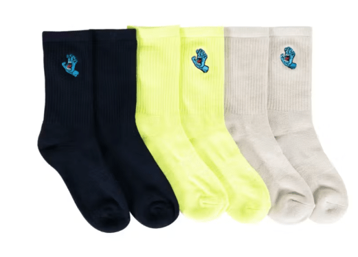 Screaming Hand Sock Multi - SantaCruz210000170656