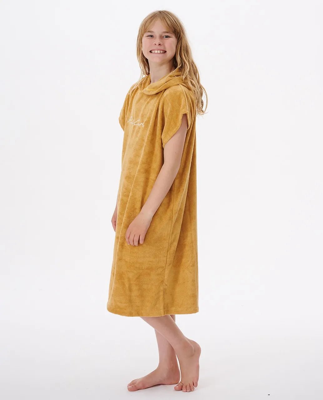 Script Hooded Towel - Girl - RipCurl9359082043179 - Honey - 1SZ