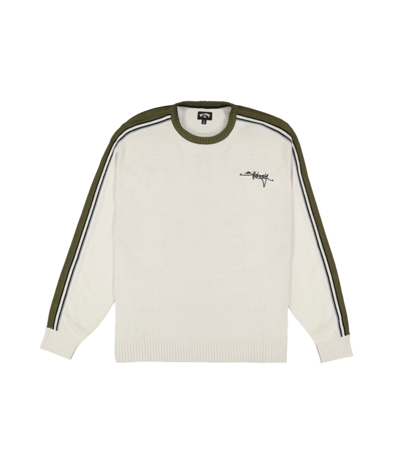 SCRIPT SWEATER - BillabongUBYSW00114-SILVER-S