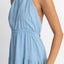 Seacoast Halter Tiered Maxi Dress - Rhythm0724W - DR09 - SKY - Sky - 10