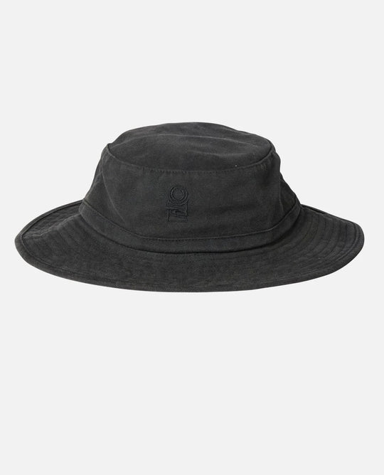 SEARCH CANVAS WIDE BRIM HAT BLACK