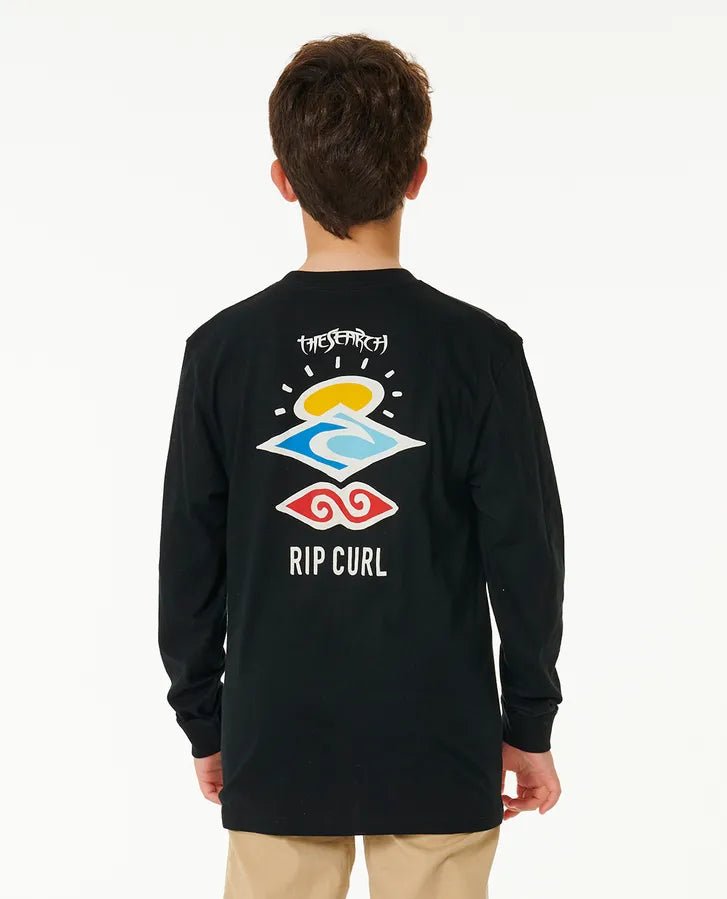 Search Icon L/S Tee - Boy - Rip Curl04BBTE - Black - 10