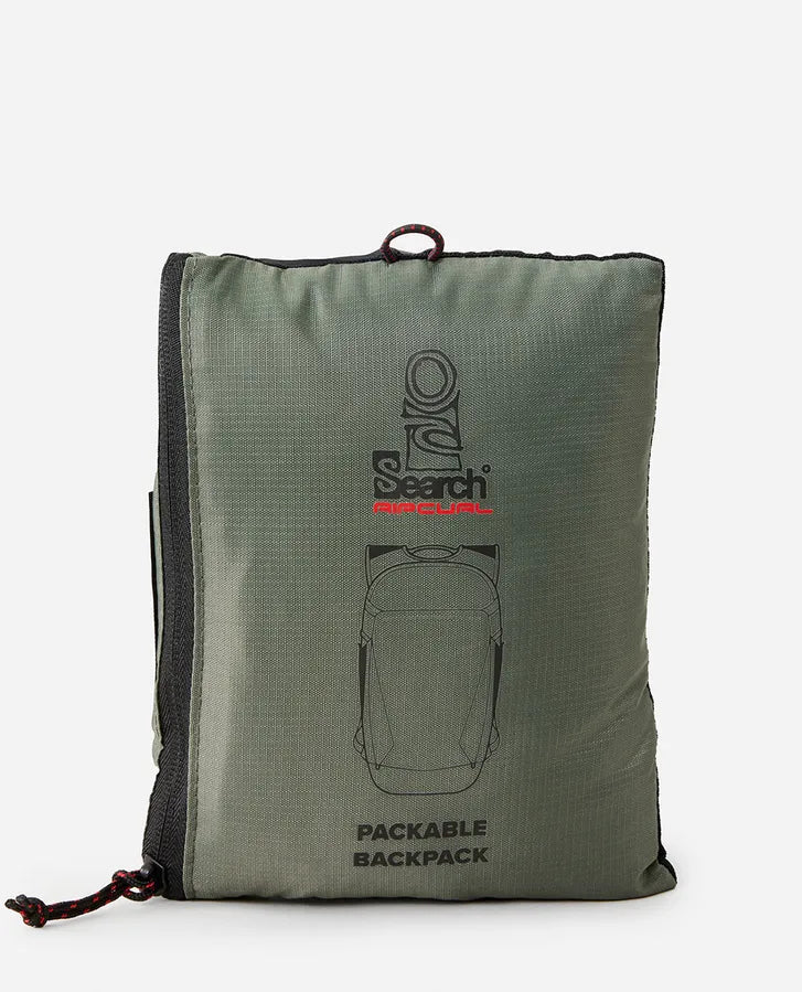 SEARCH PACKABLE 25L BACKPACK - Rip Curl17LMBA - DEEP CACTUS