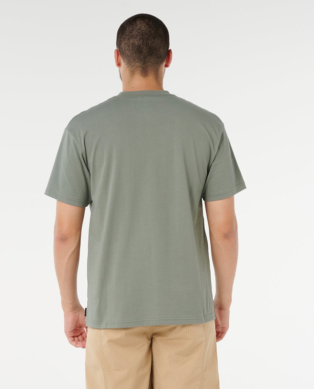 SEARCH STACK EMBROID TEE - Rip Curl0WAMTE-CACTUS GREEN-XS