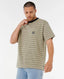 SEARCH STRIPE TEE - Rip Curl0THMTE - KHAKI SAND - S