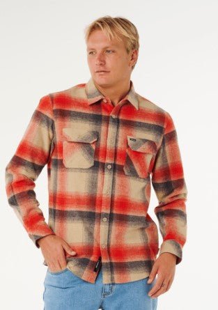 SEARCH WOOL FLANNEL - Rip Curl05KMSH-KHAKI ROCK-XS