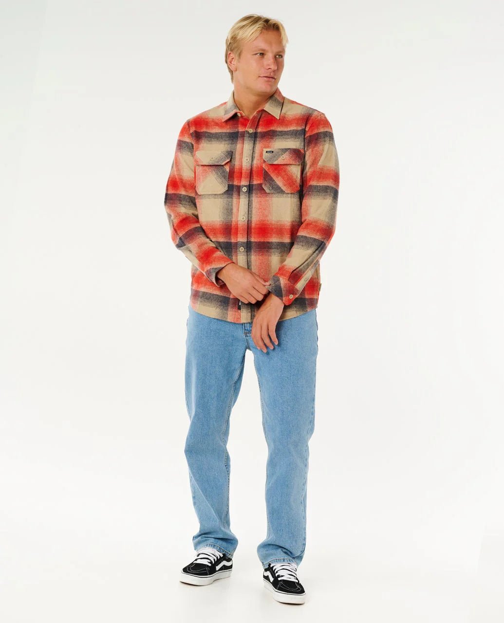 SEARCH WOOL FLANNEL - Rip Curl05KMSH-KHAKI ROCK-XS