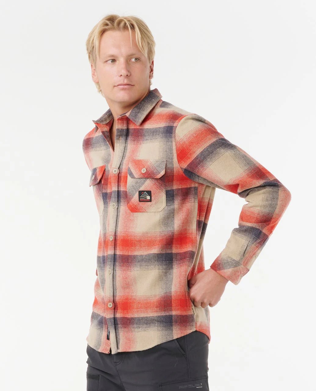 SEARCH WOOL FLANNEL - Rip Curl05KMSH-KHAKI ROCK-XS