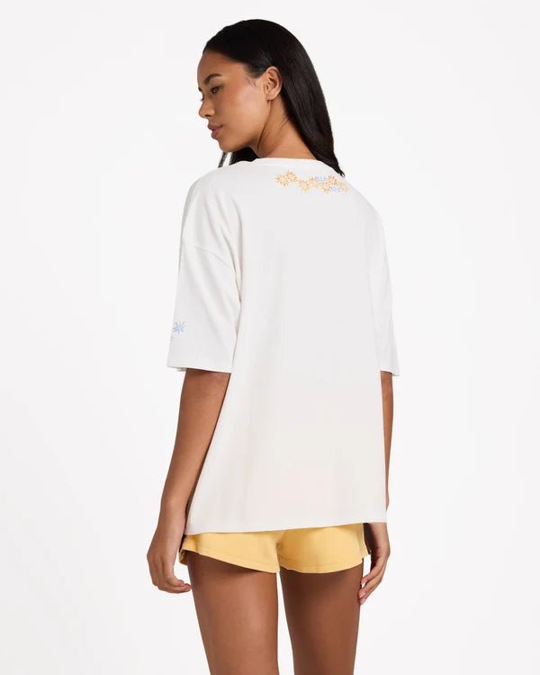 SEASIDE DREAMS TEE -BillabongUBJZT00579-SALT CRYSTAL-XS/6