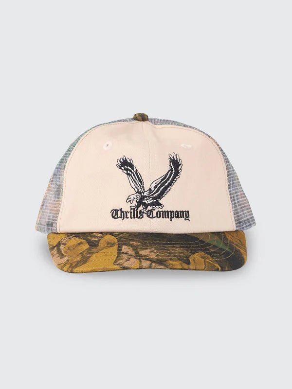 Seen & Heard 6 Panel Short Brim Cap -ThrillsTH26-502F-Birch Camo-One Size