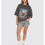 Seen & Heard Oversized Tee -ThrillsWTH26-102BM-Merch Black-6