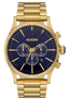 Sentry Chrono -NixonA1390-1922-Gold / Blue Sunray-OSFM