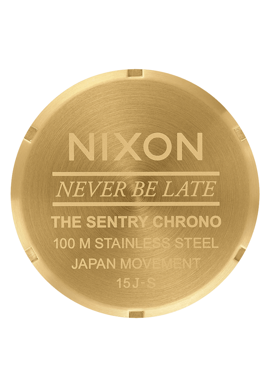 Sentry Chrono -NixonA1390-1922-Gold / Blue Sunray-OSFM