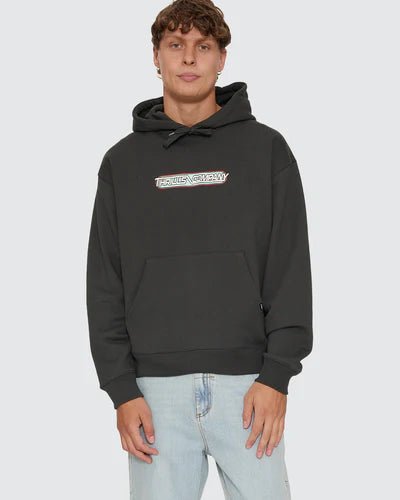 Servicing South Of Paradise Slouch Pull On Cropped Hood - ThrillsTW26-230G-Carbon-XS