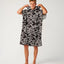 SESSIONS HOODED TOWEL -Rip Curl01RMTO-WASHED BLACK