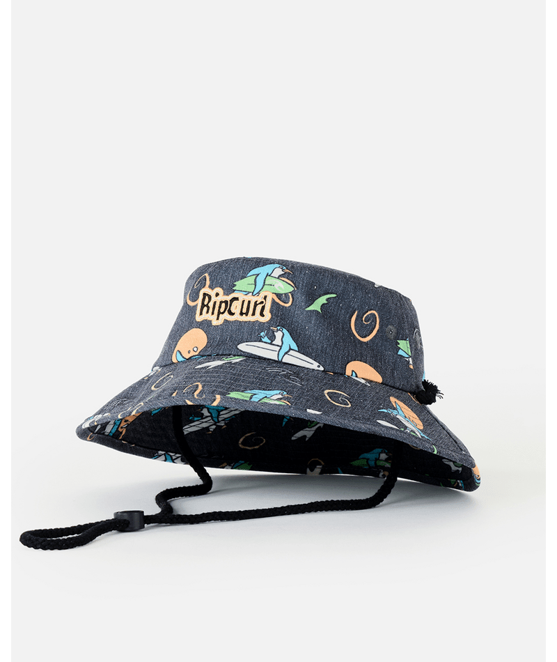 SESSIONS MID BRIM HAT - BOY -Rip Curl1EBBHE-WASHED BLACK-S