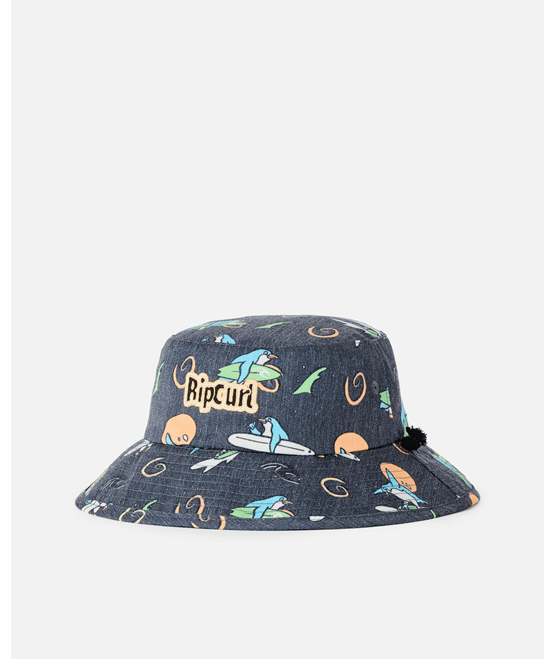 SESSIONS MID BRIM HAT - BOY -Rip Curl1EBBHE-WASHED BLACK-S