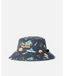 SESSIONS MID BRIM HAT - BOY -Rip Curl1EBBHE-WASHED BLACK-S