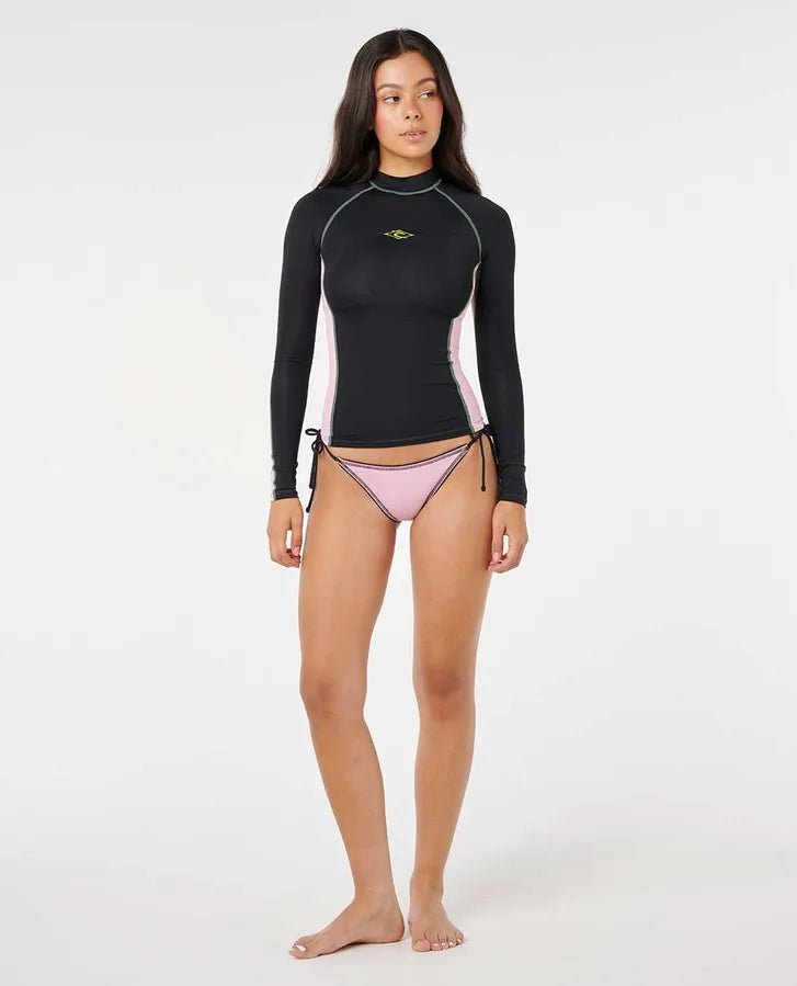 SG SPLICED LS RASHVEST - Rip Curl19JWRV - BLACK - 2XS