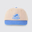 Shadow Cherub 6 Panel Short Brim Hat -WorshipPH26-500EC-Blue - Tan-One Size