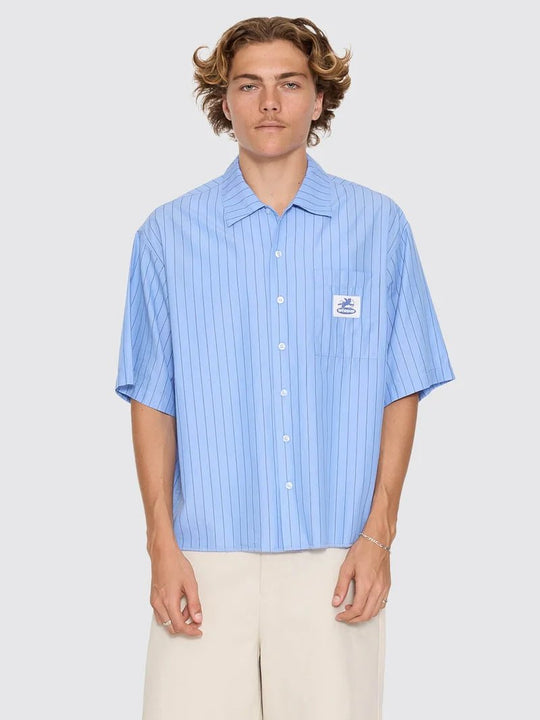 Shadow Cherub Box Crop Short Sleeve Shirt