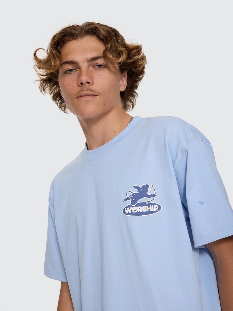 Shadow Cherub Tee -WorshipPH26-110E-Dream Blue-S