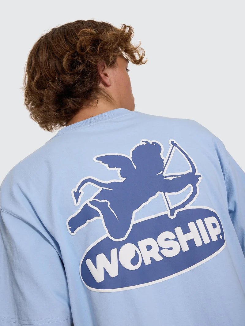 Shadow Cherub Tee -WorshipPH26-110E-Dream Blue-S