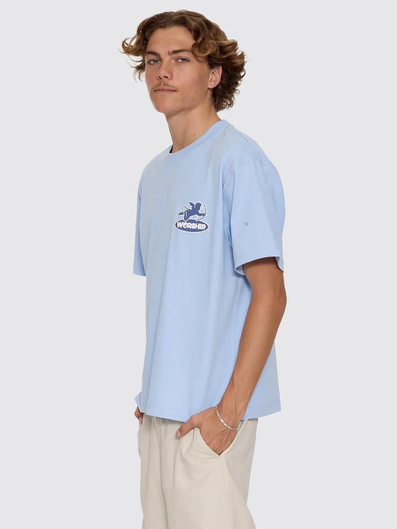 Shadow Cherub Tee -WorshipPH26-110E-Dream Blue-S