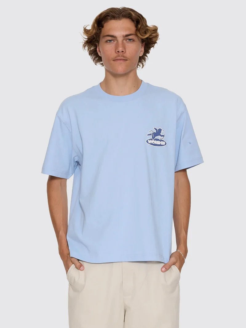 Shadow Cherub Tee -WorshipPH26-110E-Dream Blue-S