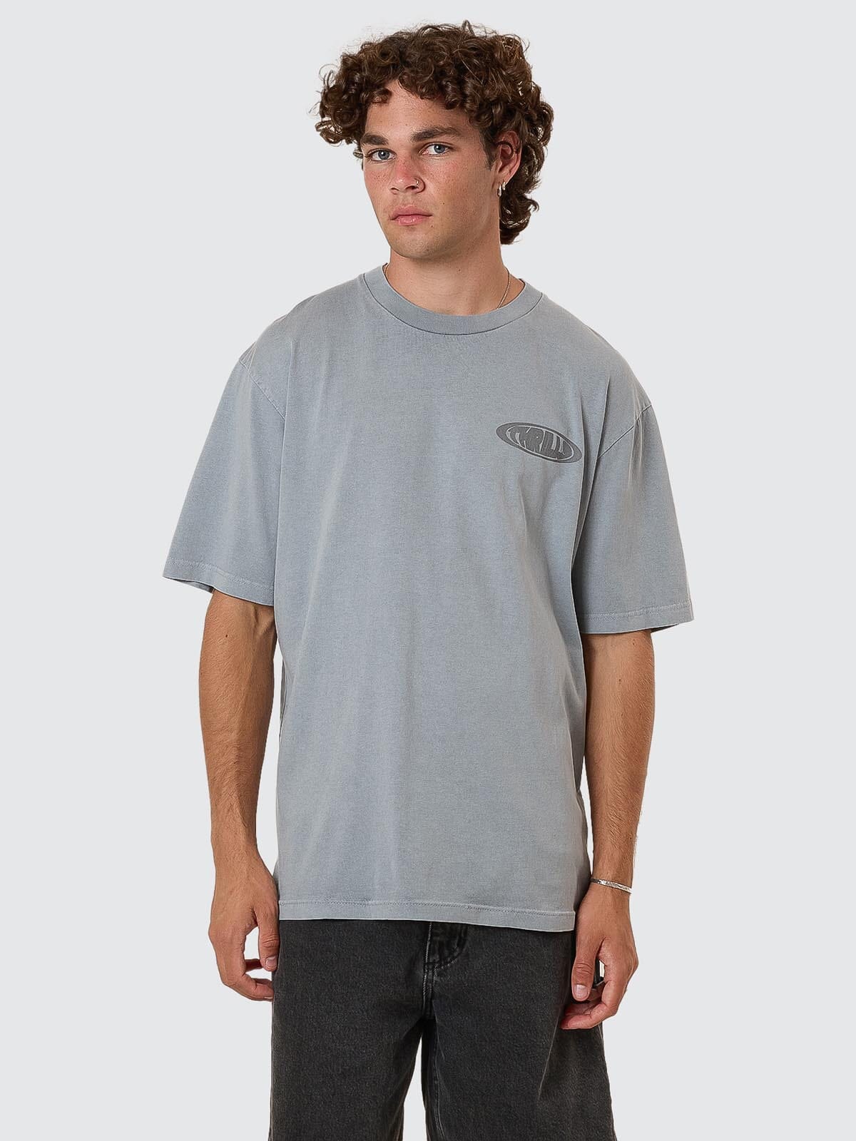 Shadowless Oversize Fit Tee - Smog - ThrillsTH25 - 113G - Smog - S